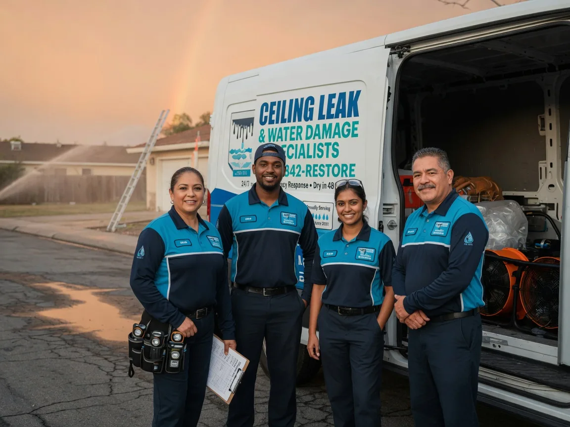 Ceiling Leak Cleanup company in Austinville, IA